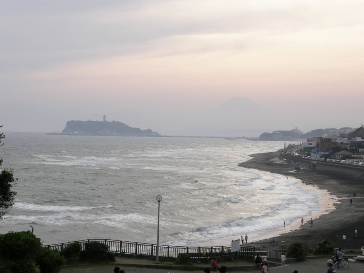 稲村ヶ崎の夕景