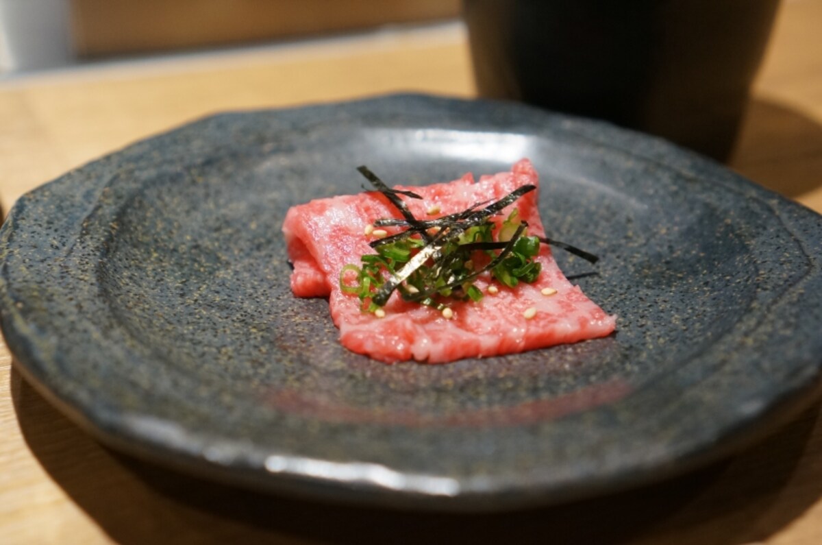 日替わりのお通し（肉そうめん）
