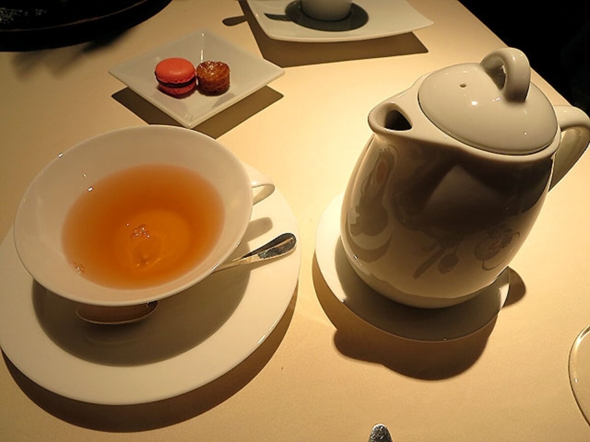 紅茶と小菓子