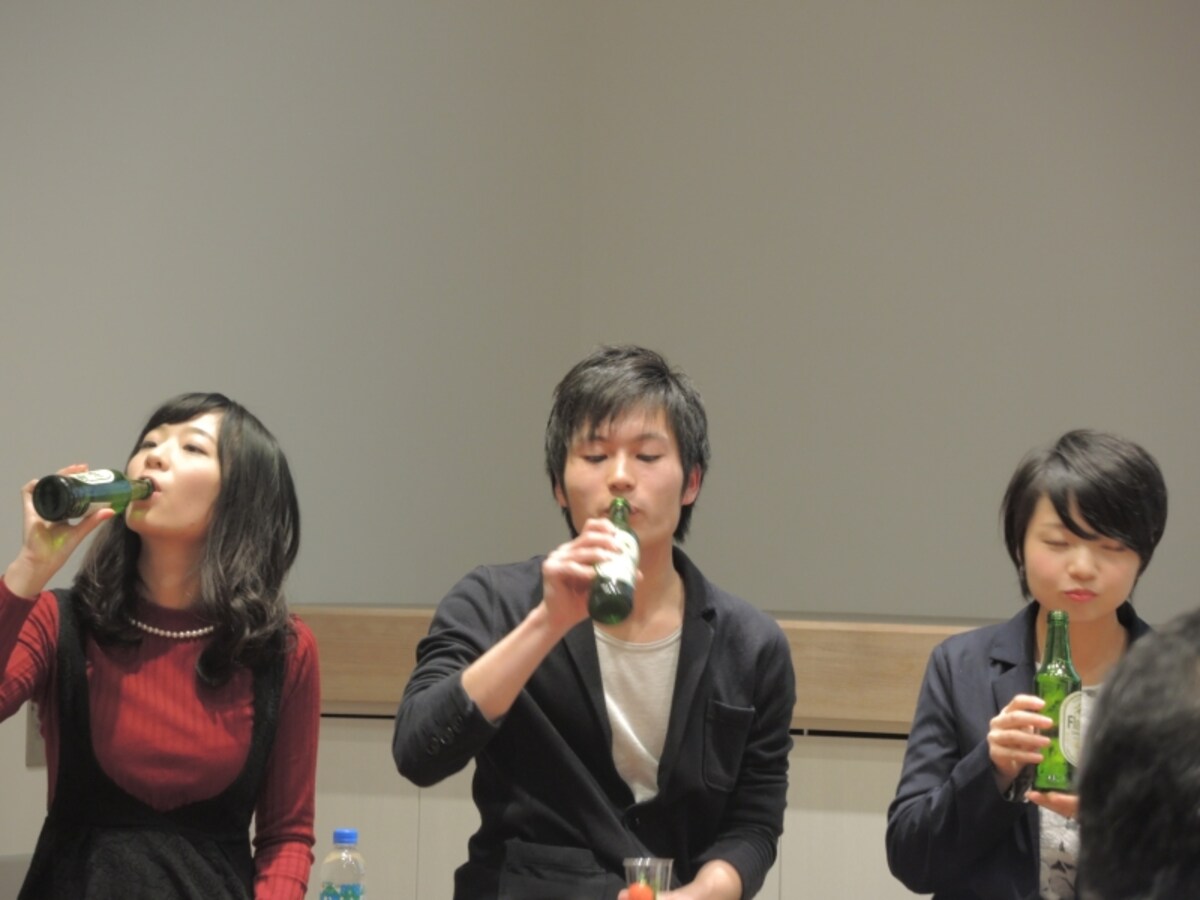 カッコよくておしゃれな感じで飲める、とのコメントも