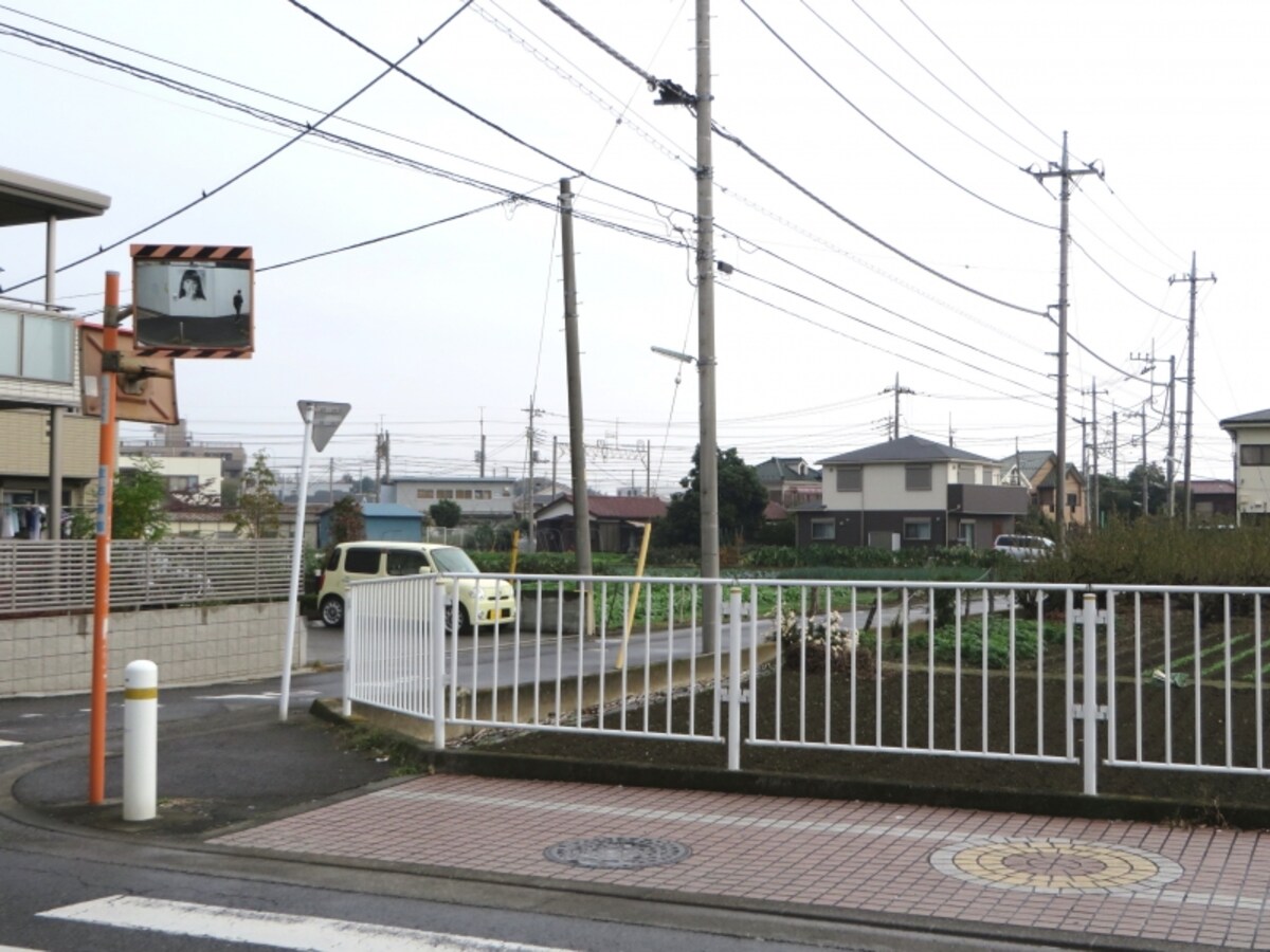 高さの異なる場所