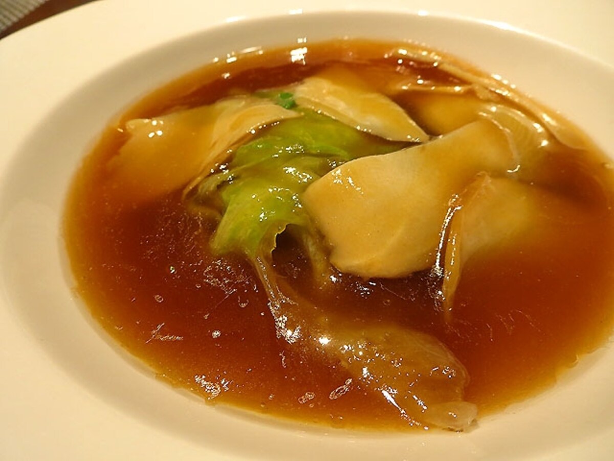 鮑のオイスターソース煮