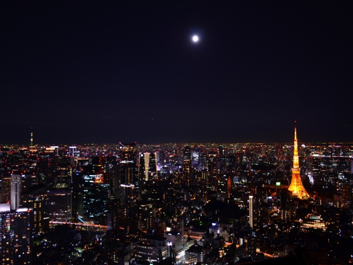 東京シティビューからみた夜景