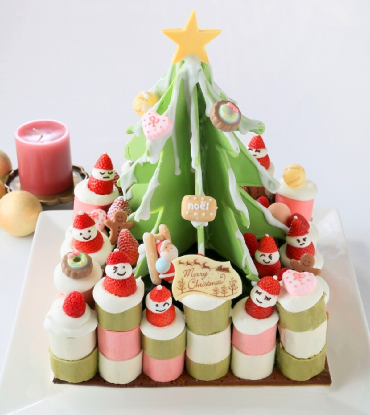 クリスマス　フォレスト （限定10個） ?30,000 　27cm×27cm 高さ30cm