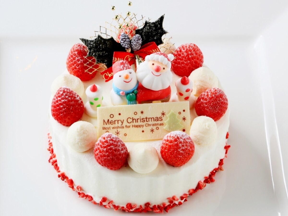  クリスマスショートケーキ ?4,000 直径15cm 高さ6cm 