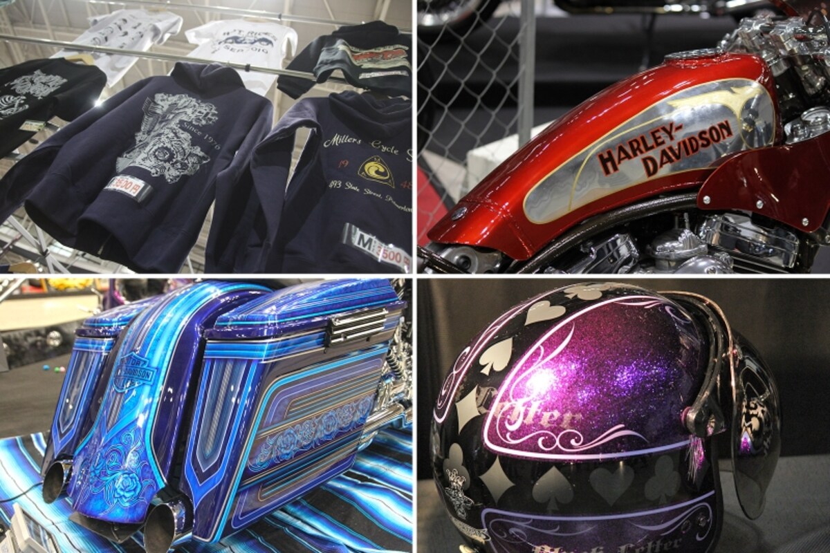 バイクもオーナーもカスタムして、ファッショナブルにまとめたい。