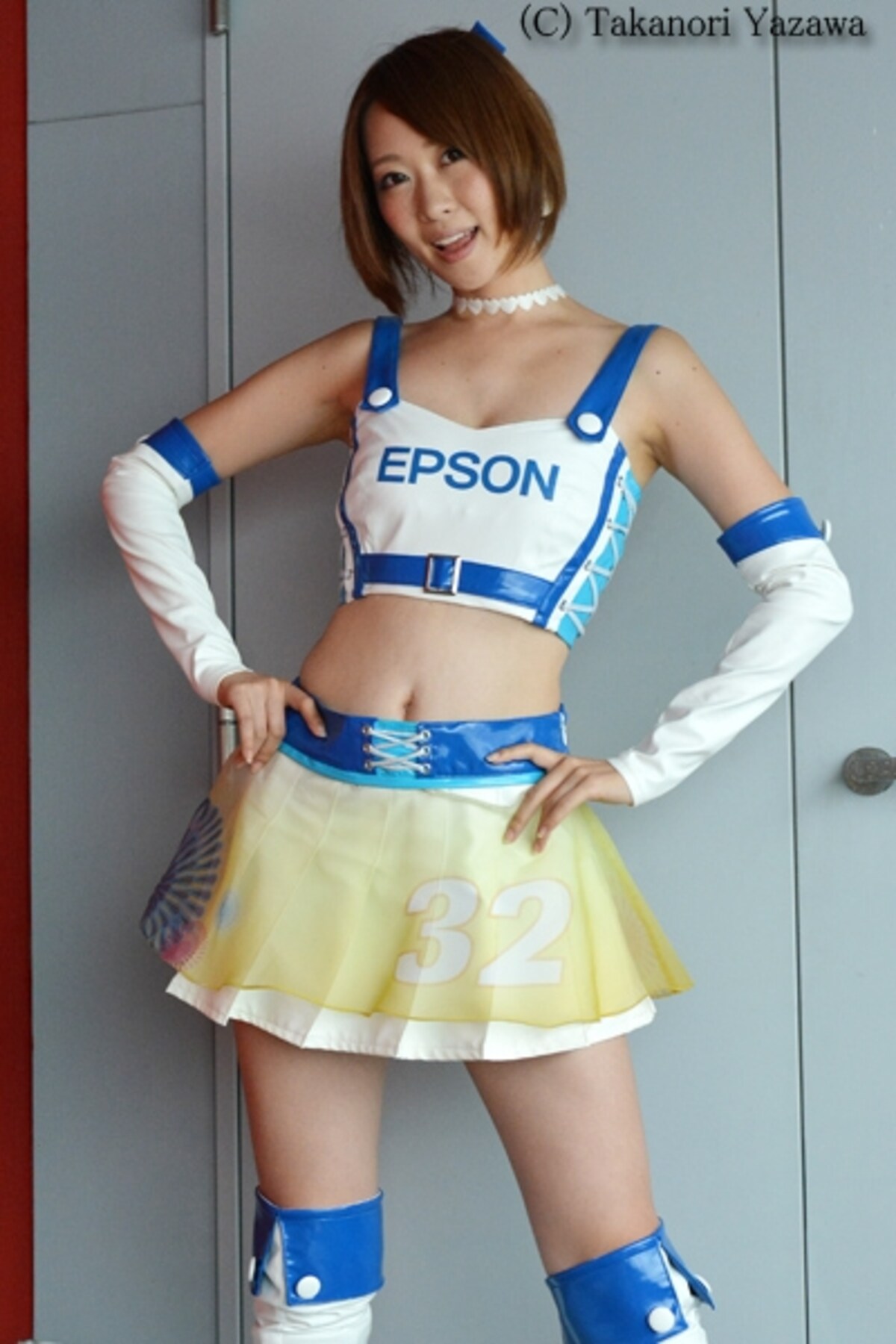 文山恵／EPSON Nakajima Racing Girl