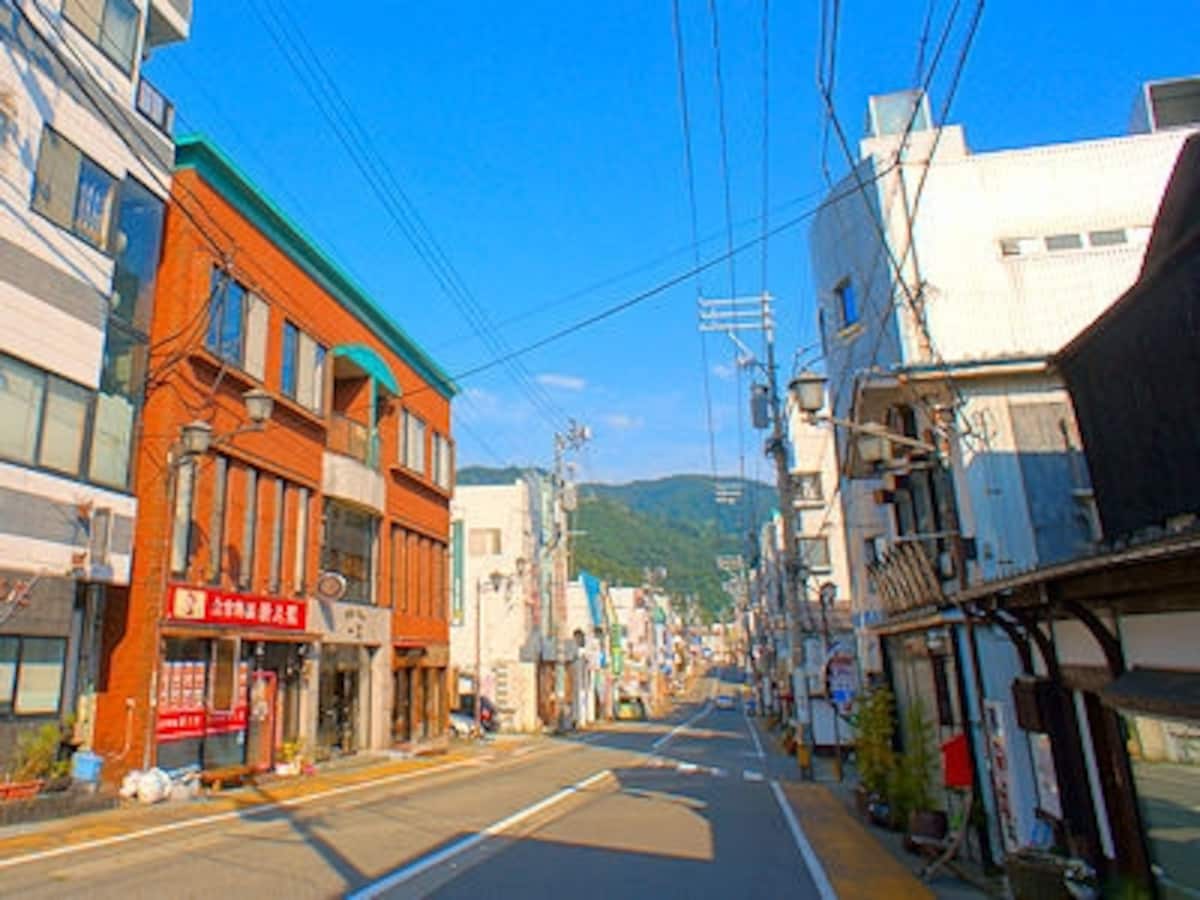 越後湯沢温泉温泉街