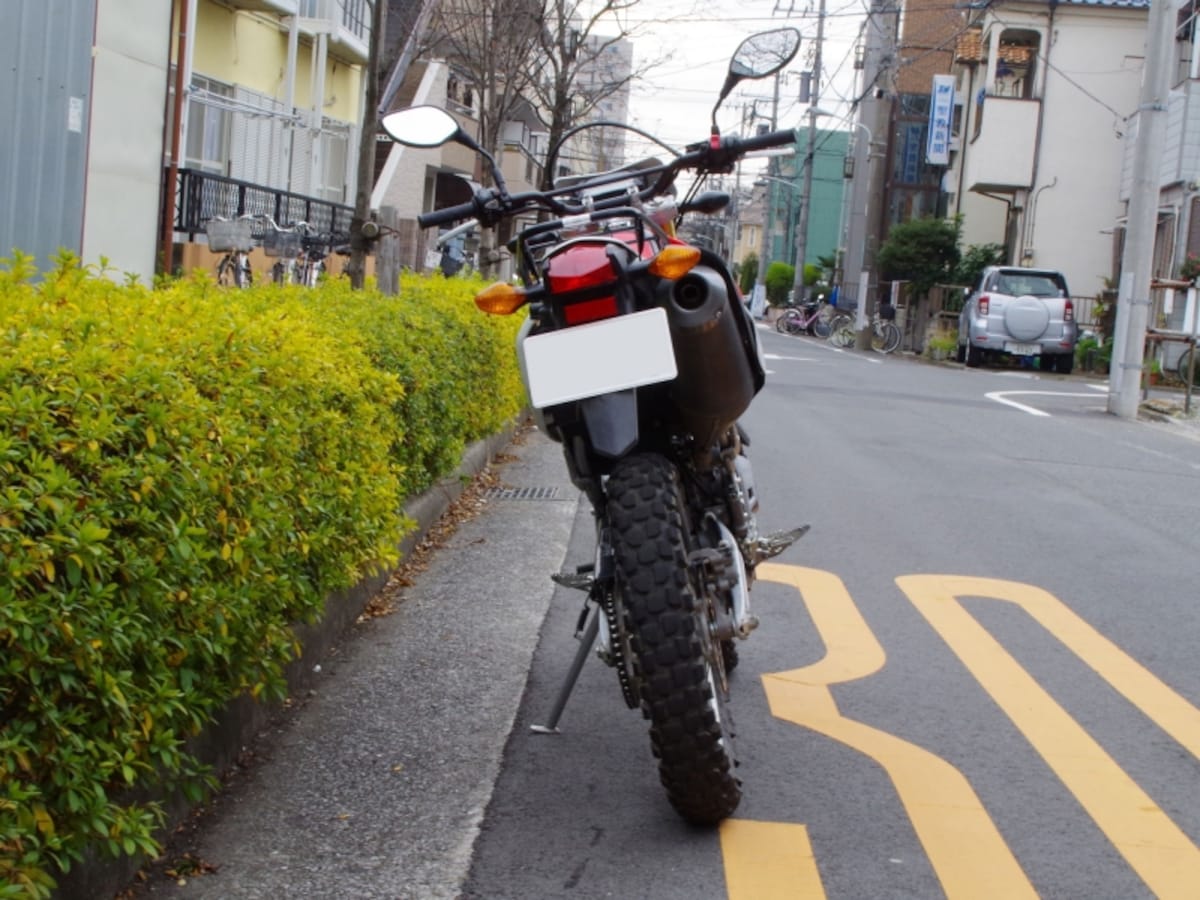 CRF250L　リアビュー2