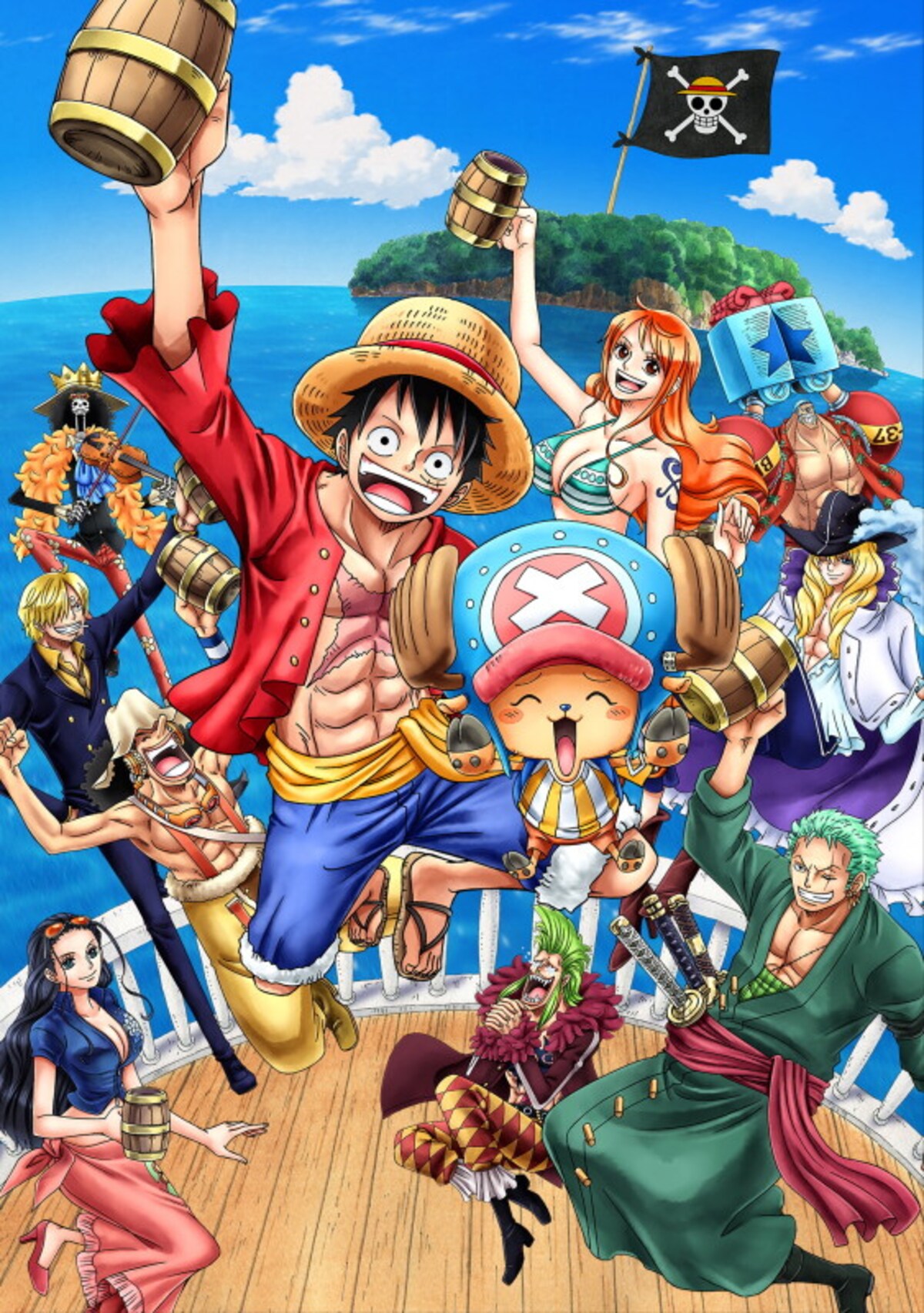 宴島2019　真夏のモンキー・D・ルフィ島　©尾田栄一郎／集英社・フジテレビ・東映アニメーション