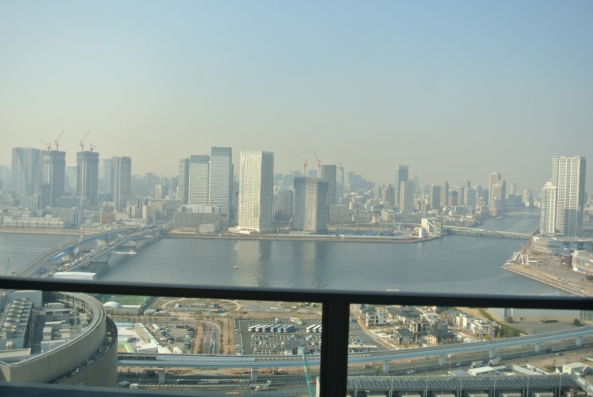 「スカイズ　タワー＆ガーデン」の33階住戸からの景色