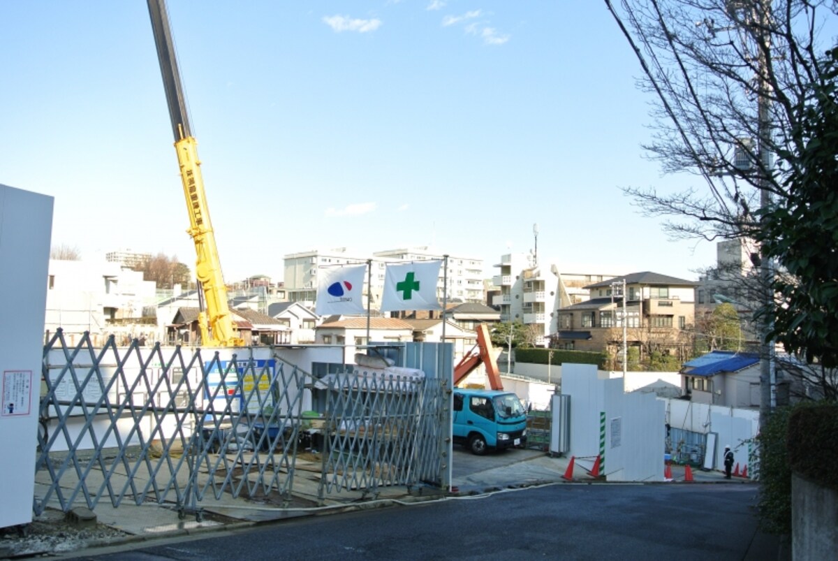 「プラウド山王」の現地