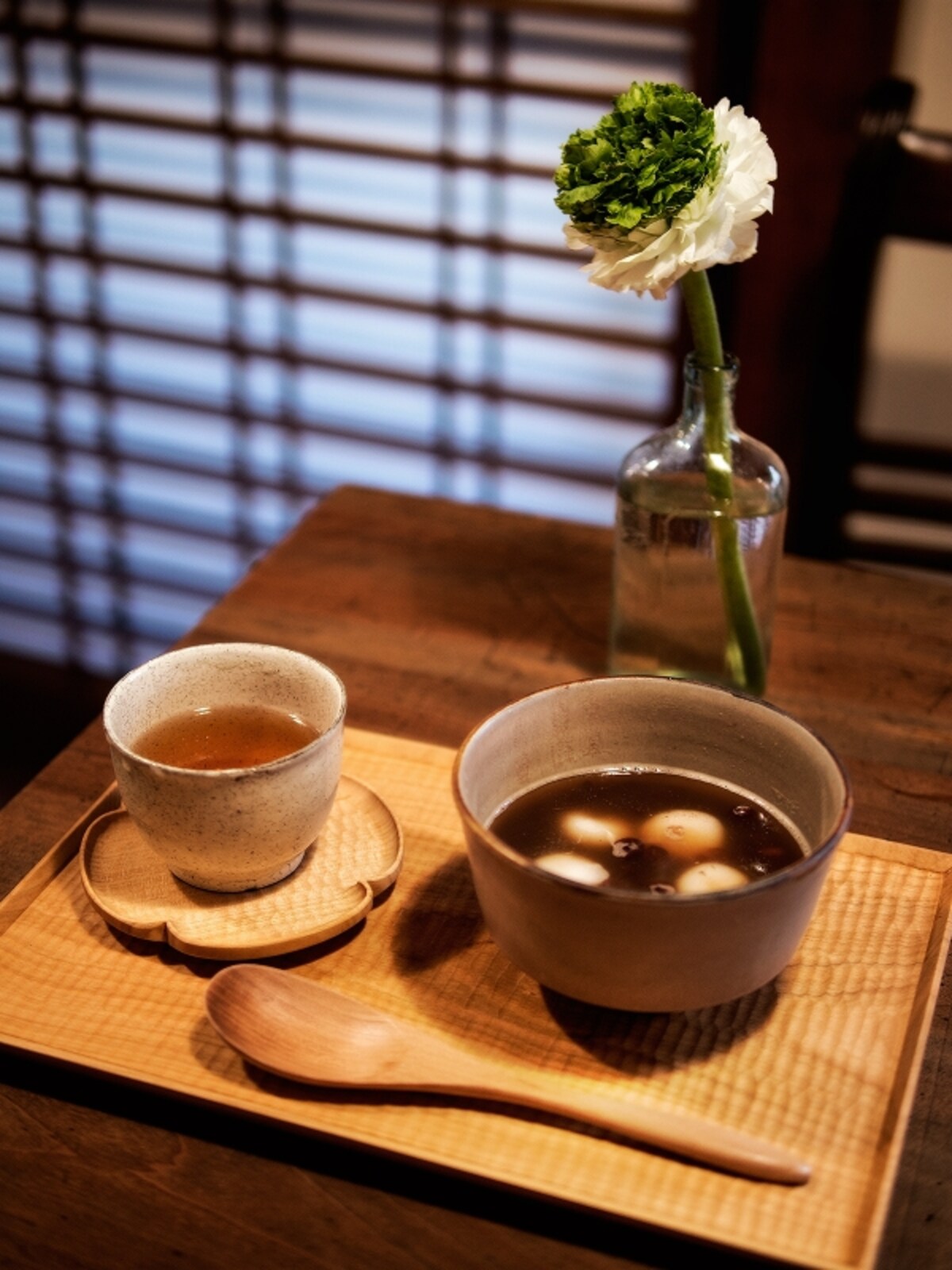 冬季限定白玉ぜんざい