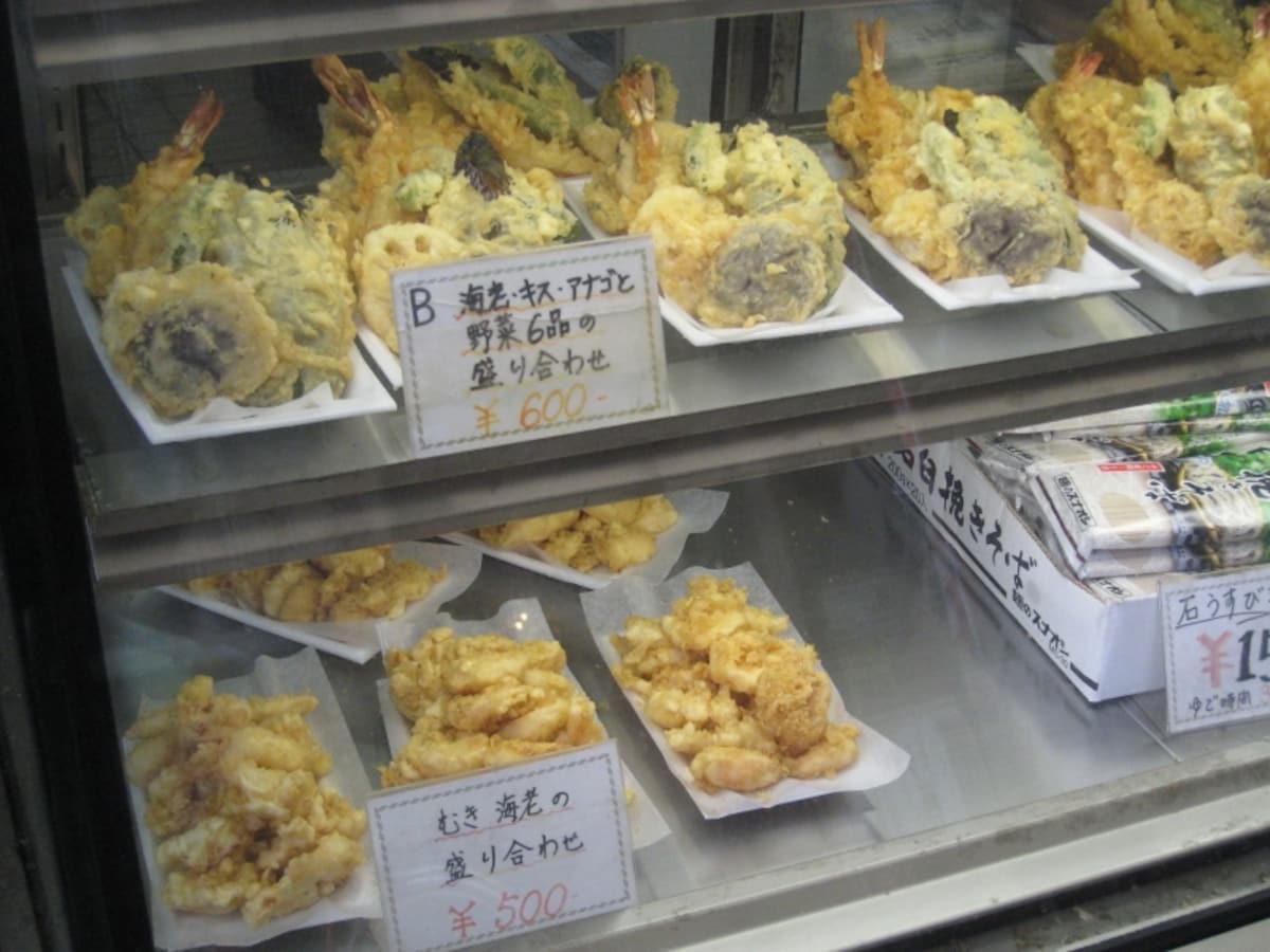 横浜橋商店街のてんぷら