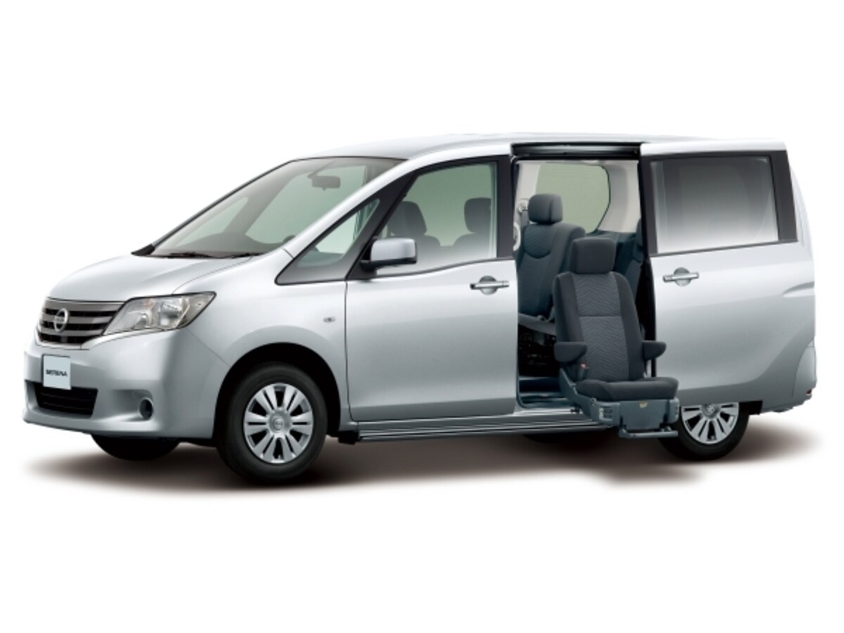日産セレナに設定されるセカンドスライドアップシート