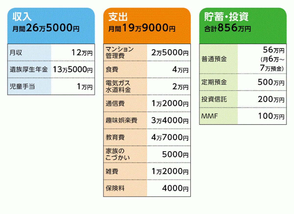 こまりもさんの家計収支