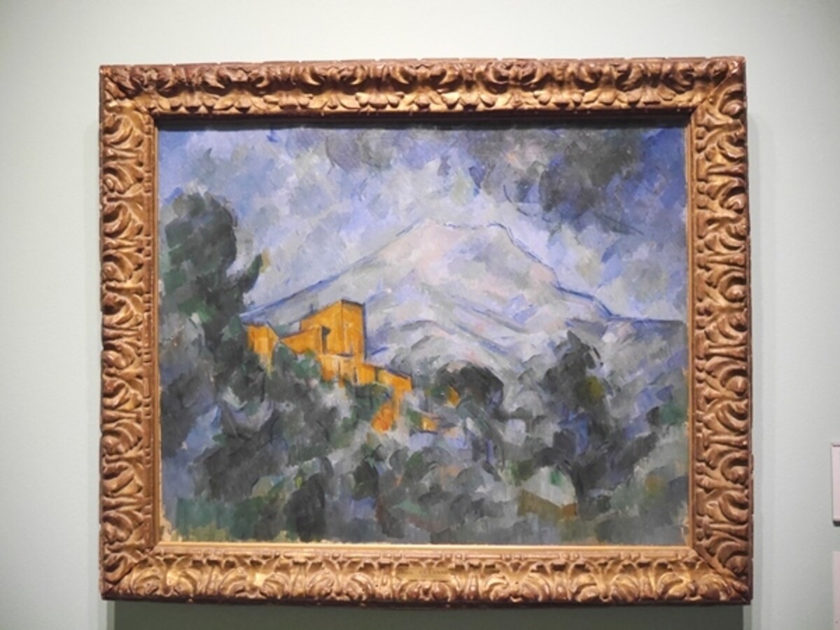 『サント＝ヴィクトワール山とシャトー・ノワール』