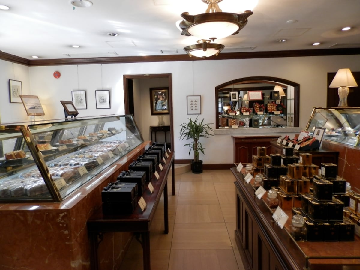 欧林洞の店内