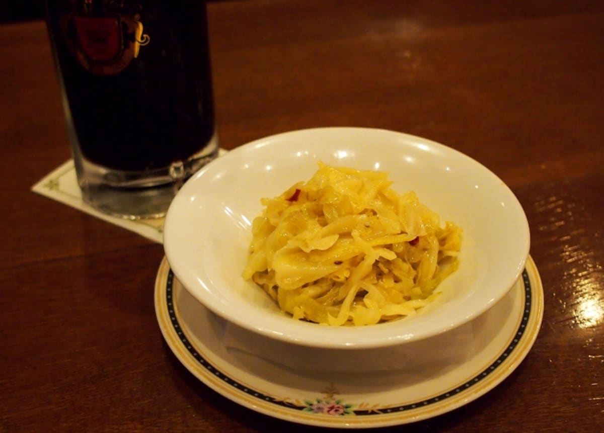 ちょうどいい酸っぱさのザワークラフト