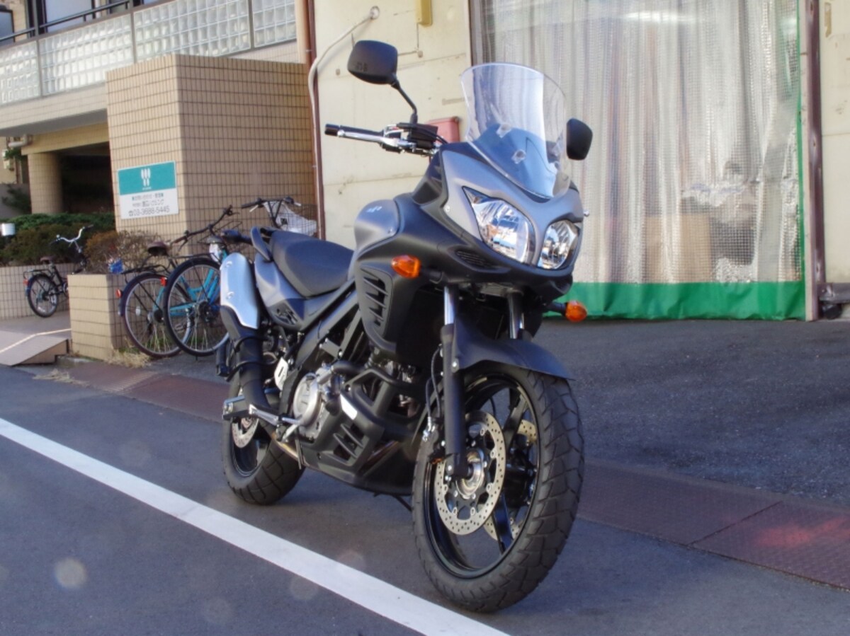 V-Strom650フロントビュー