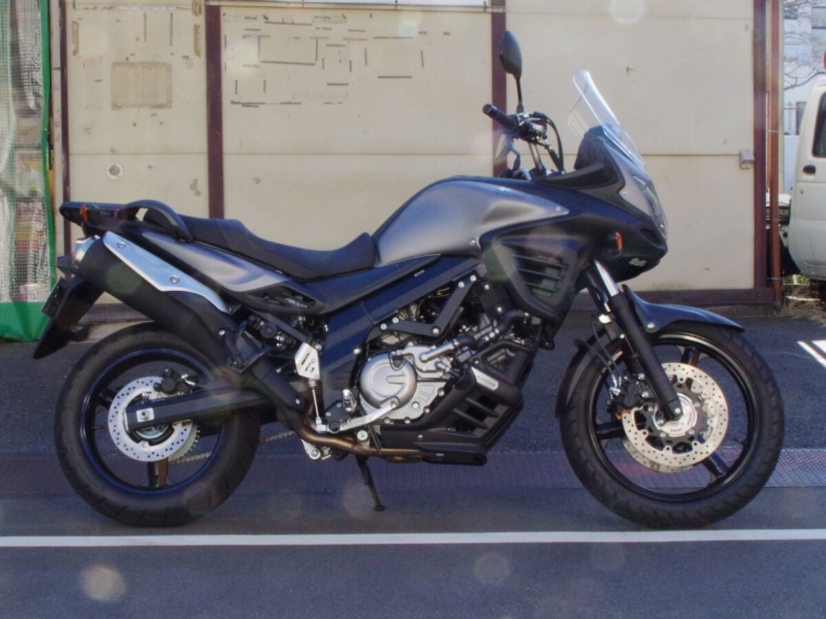 V-Strom650サイドビュー