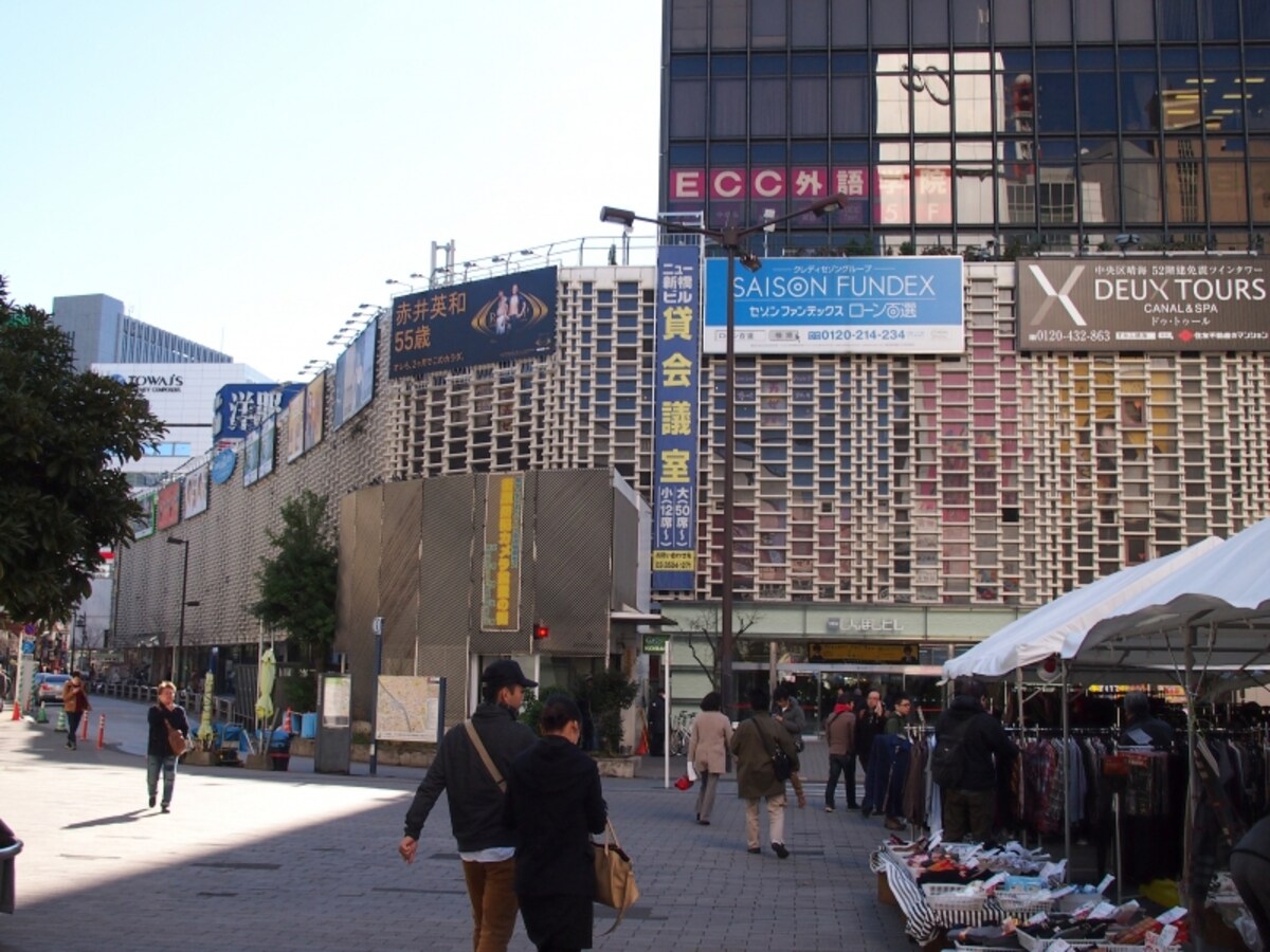 この日はSL広場でバザーなどが行われていた