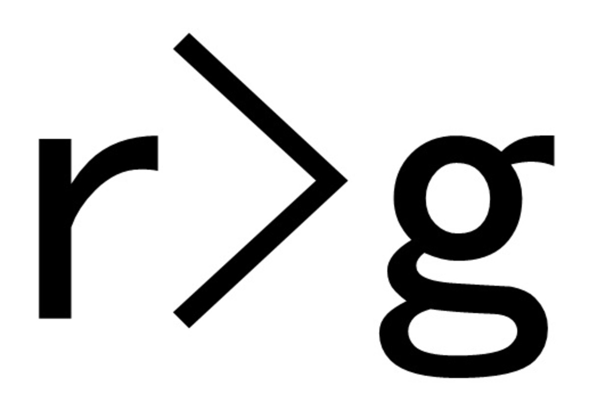 ｒ＞ｇ