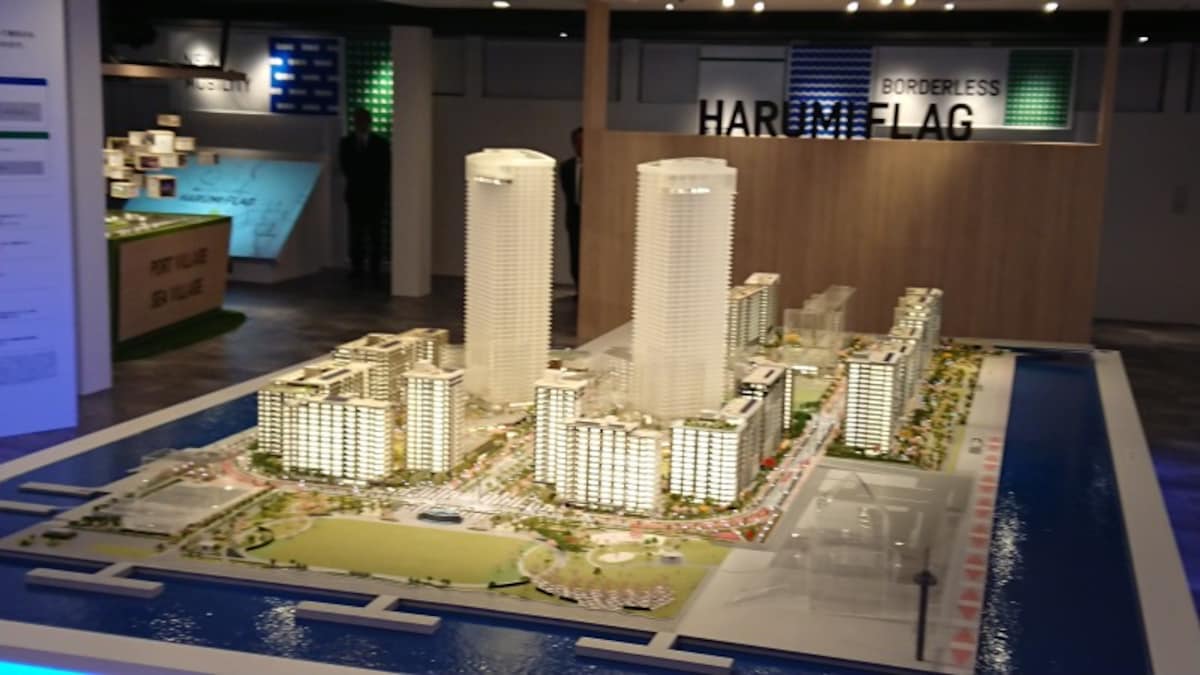 「HARUMI　FLAG」のモデルルーム