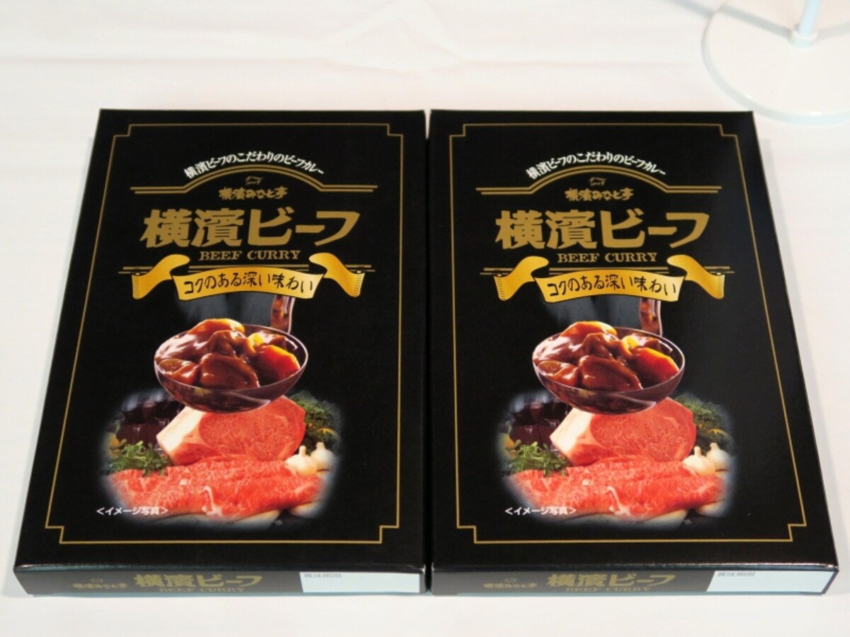 フェリックスジャパン「横濱ビーフレトルトカレー」（200g 572円）