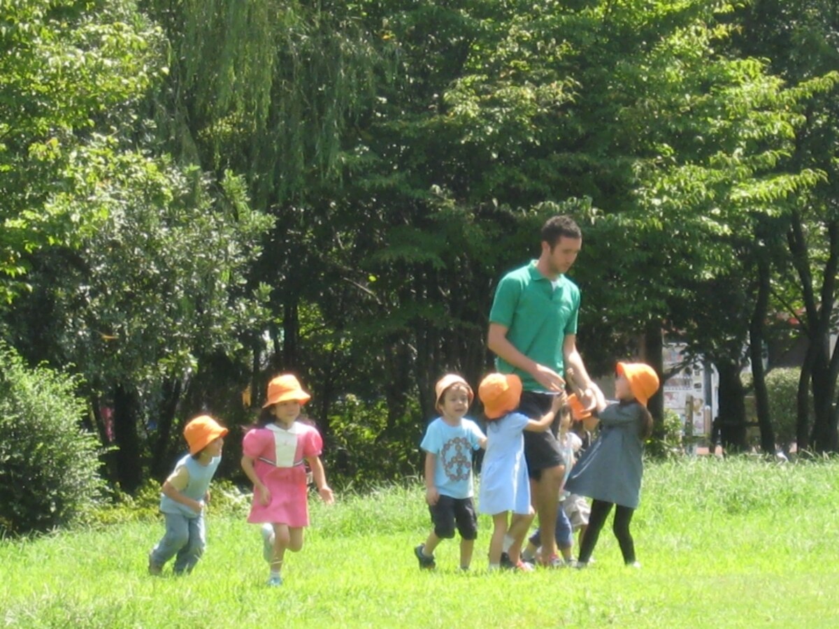 保育園の子どもたち