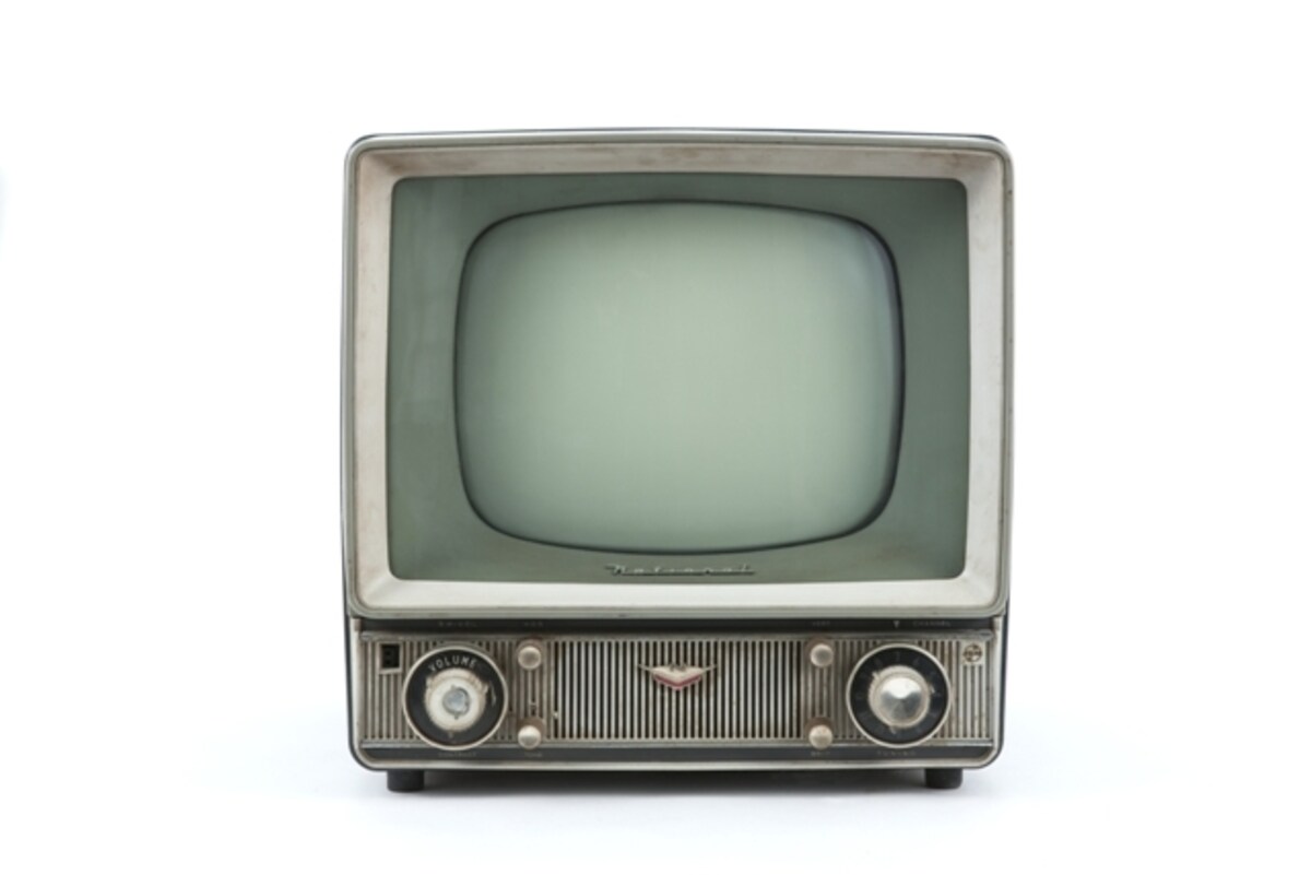 昭和世代の白黒テレビ