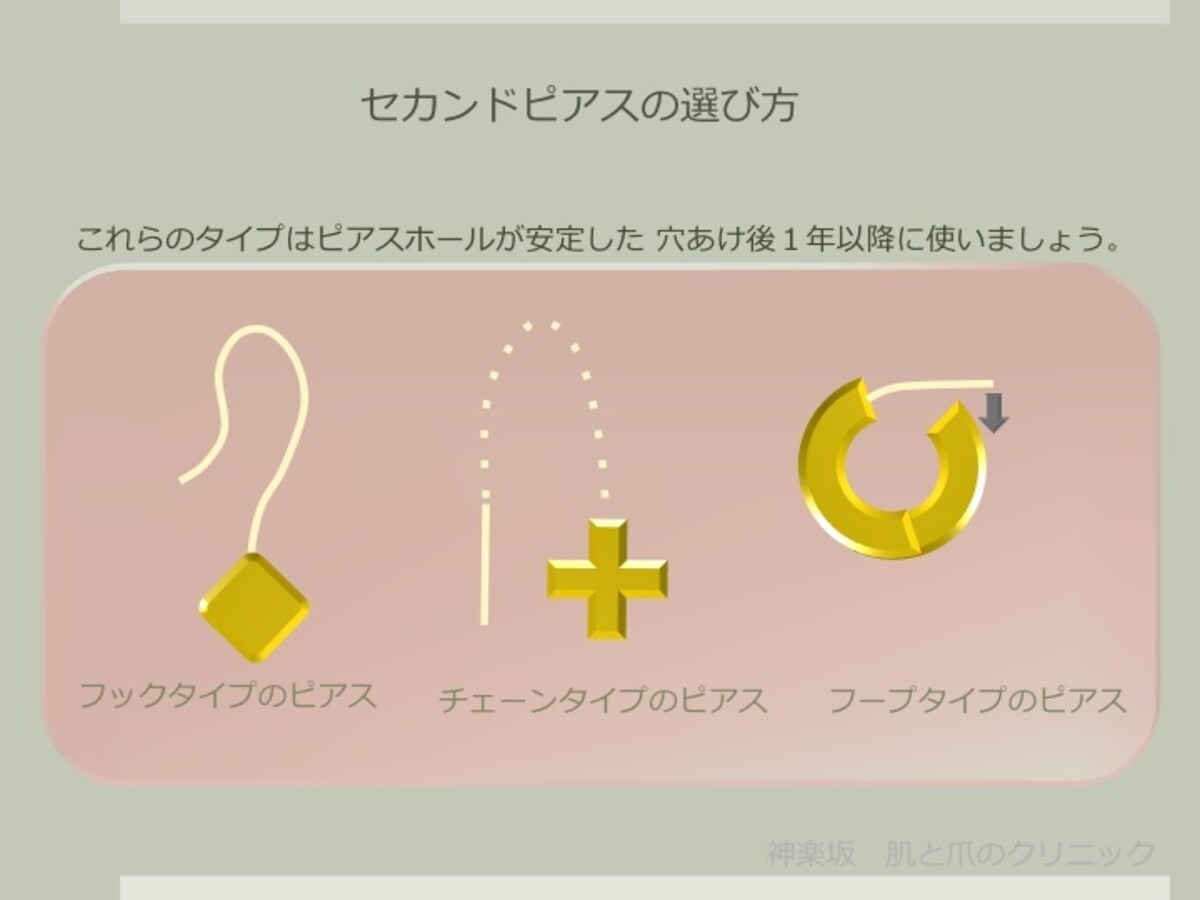 セカンドピアスの選び方２