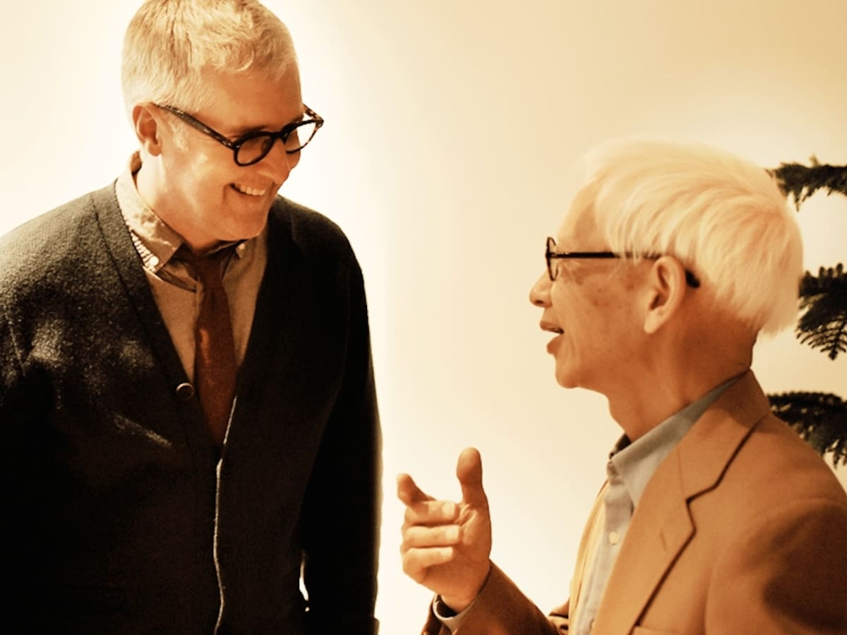 大坊氏とフリーマン氏