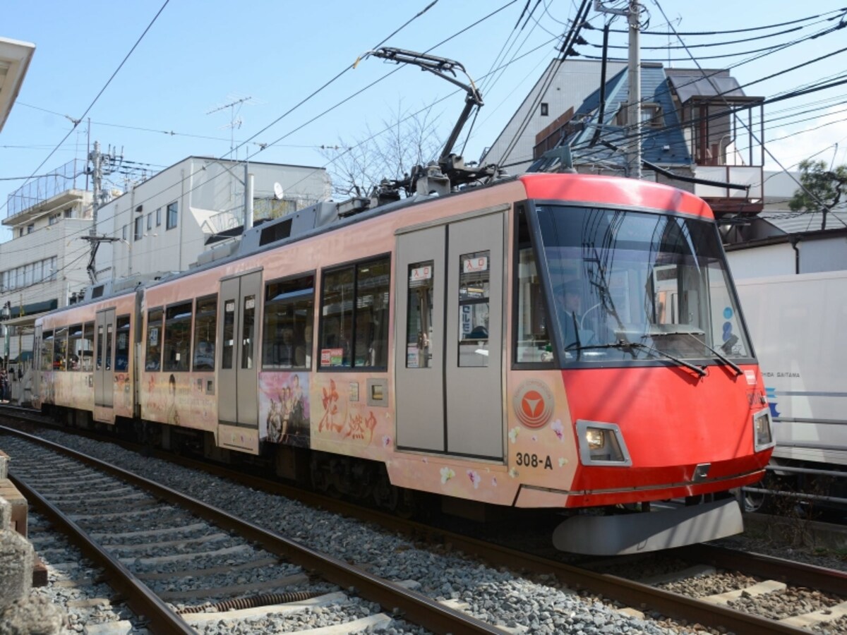 ラッピング電車