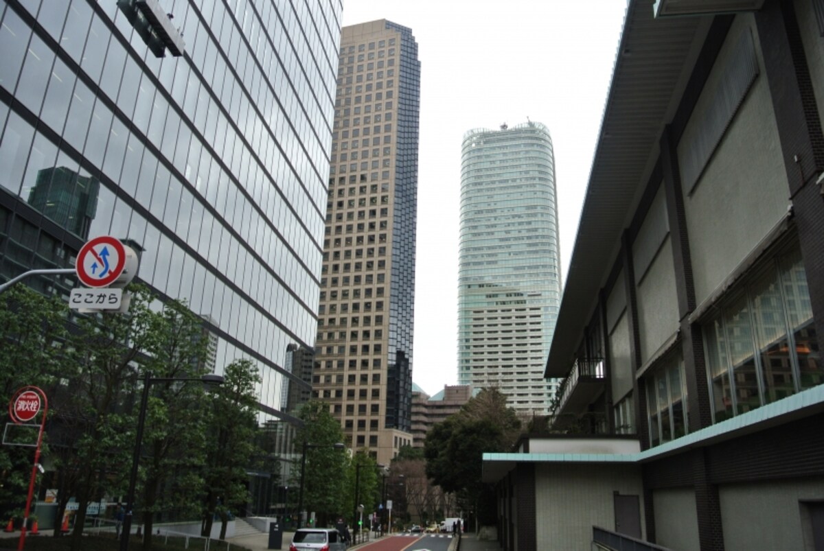 ホテルオークラ東京別館あたりの街並み