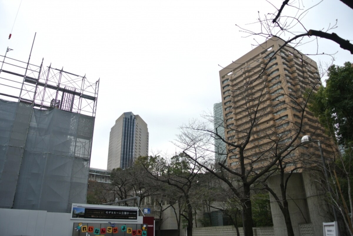 「パークコート赤坂桜坂」の建設地