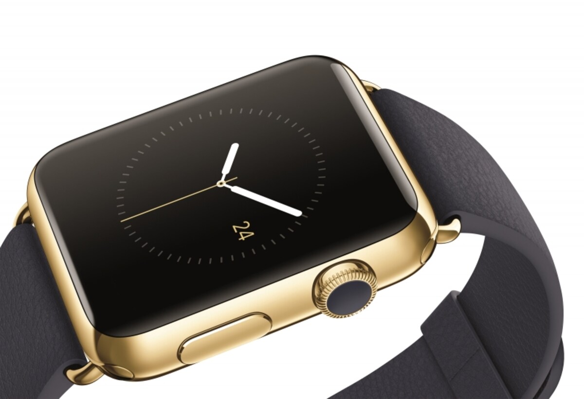見るからに高級感のあるApple Watch Edition は、庶民には手の届かない値段だ…