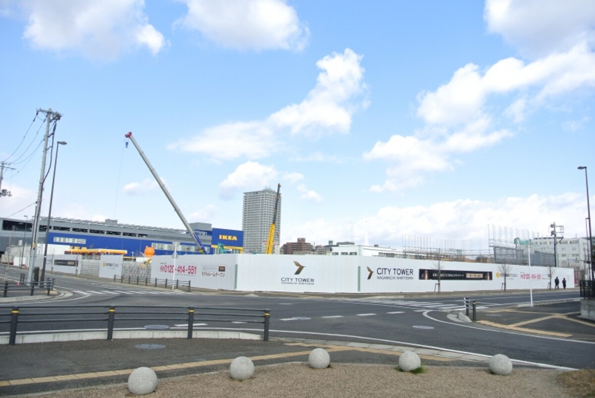 あすと長町のマンション開発地