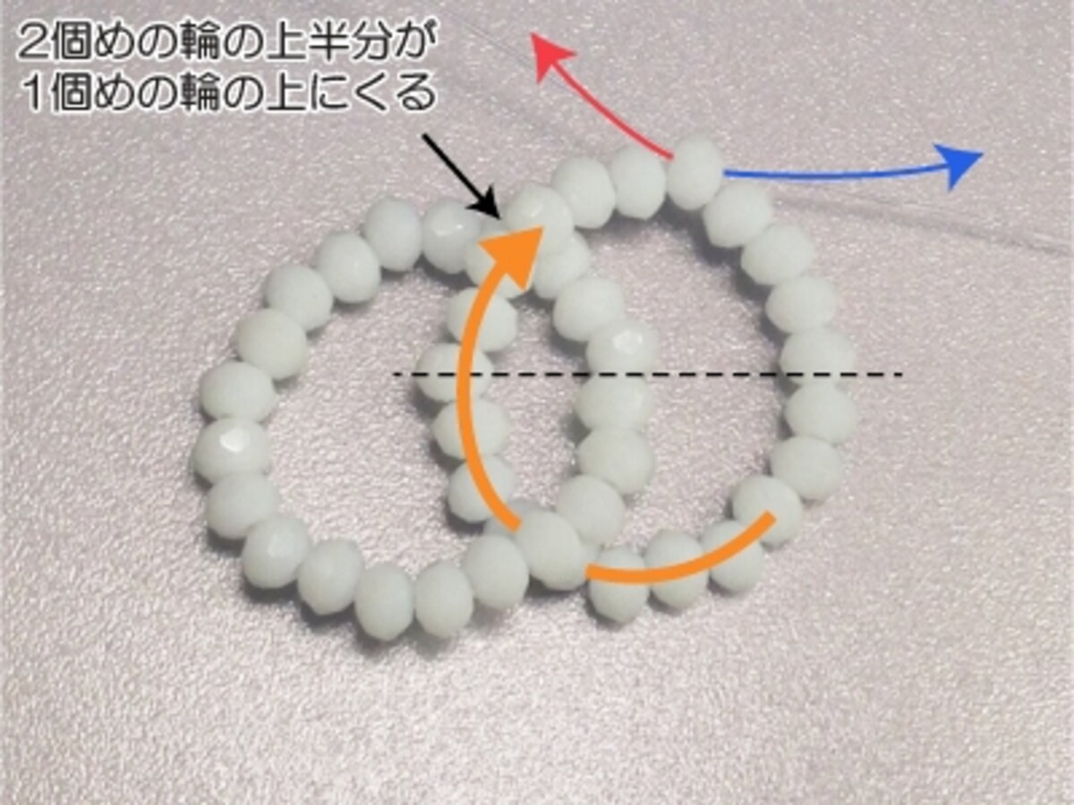 青い薔薇のクリスタルブローチ