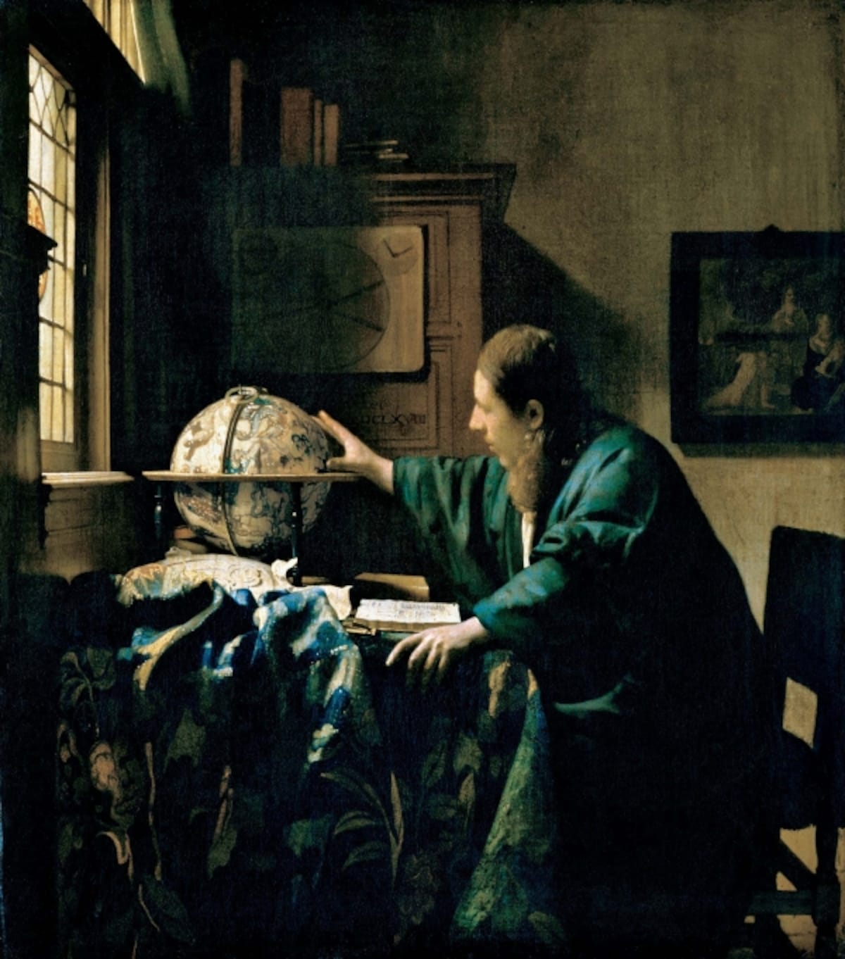 ヨハネス・フェルメール 《天文学者》 1668年 Photo ? RMN-Grand Palais (mus?e du Louvre) / Ren?-Gabriel Oj?da / distributed by AMF - DNPartcom