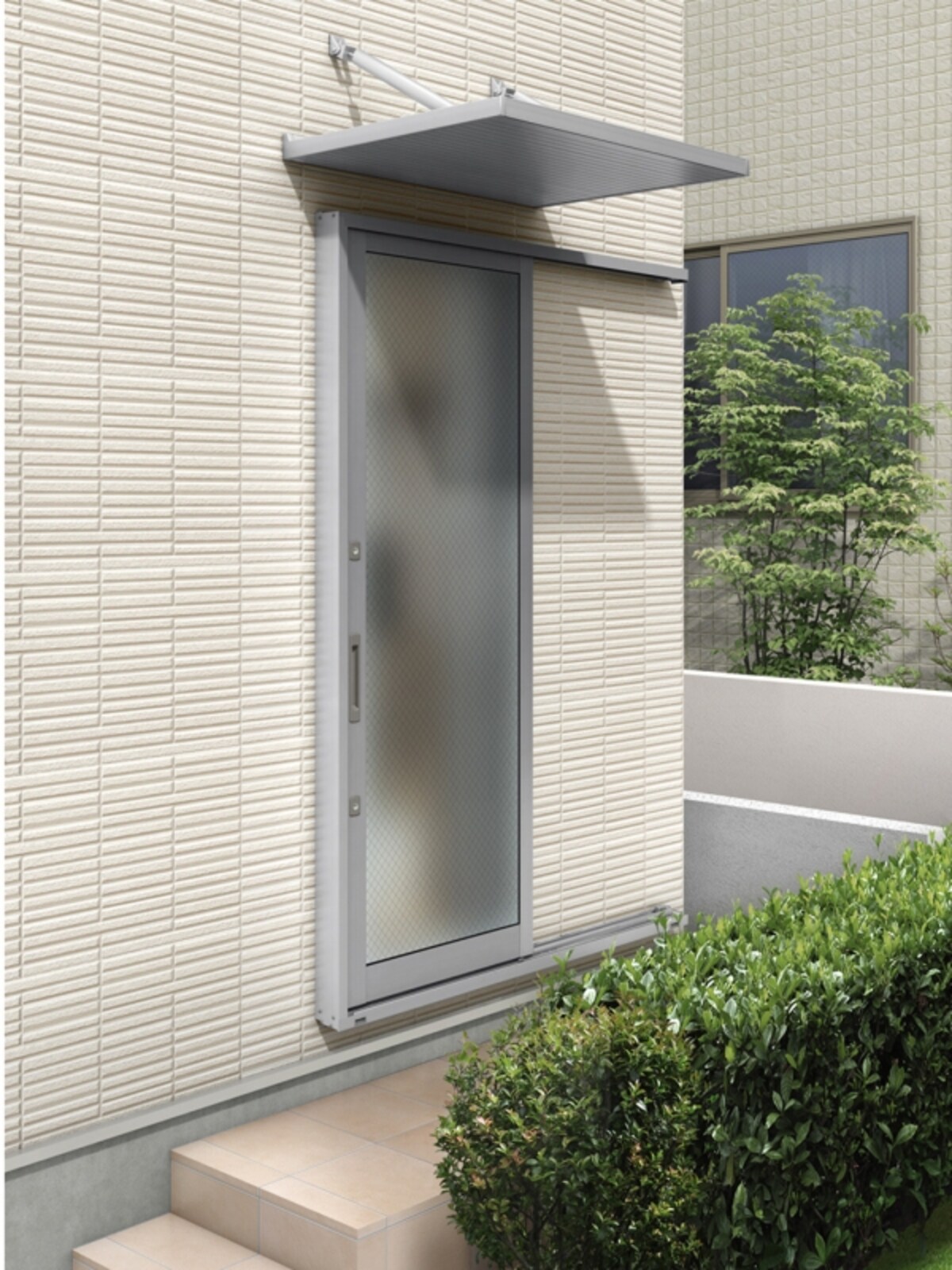 スライド勝手口「防火戸 ガゼリアＮ」施工例