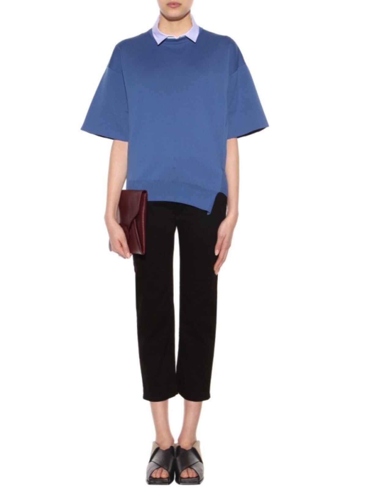 ACNE／ROW CROPPED JEANS