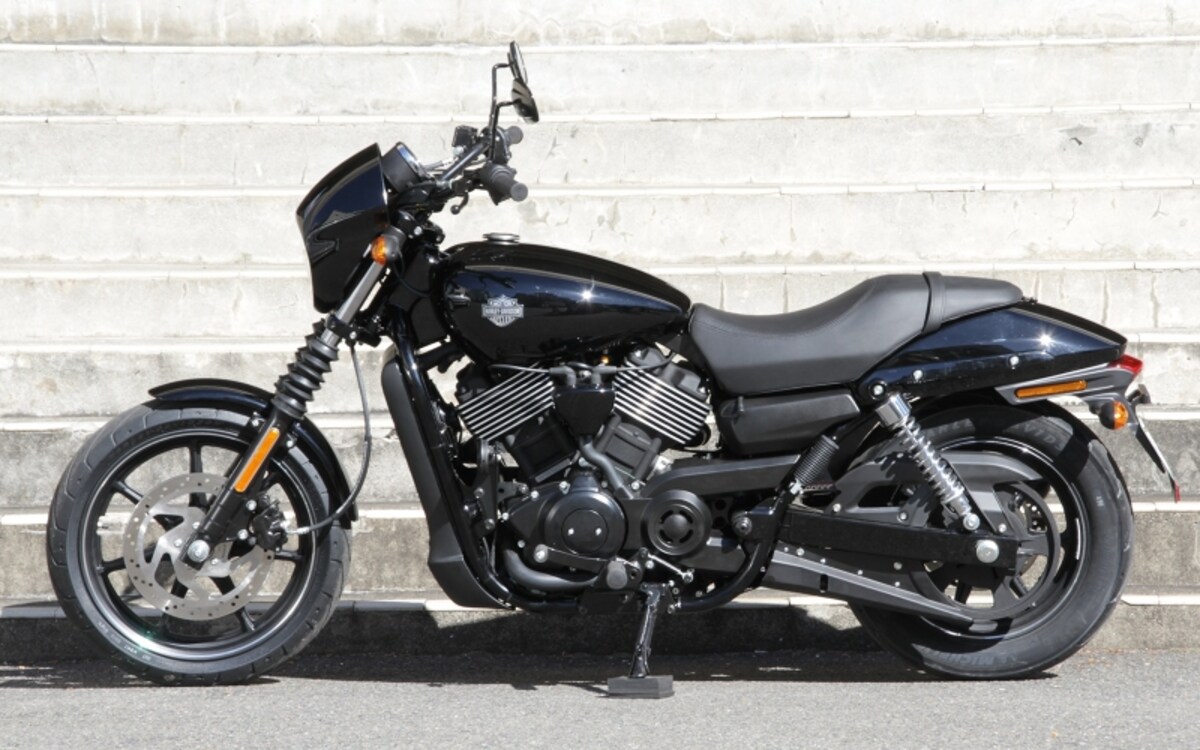 ハーレーダビッドソン ストリート750 レフトビュー