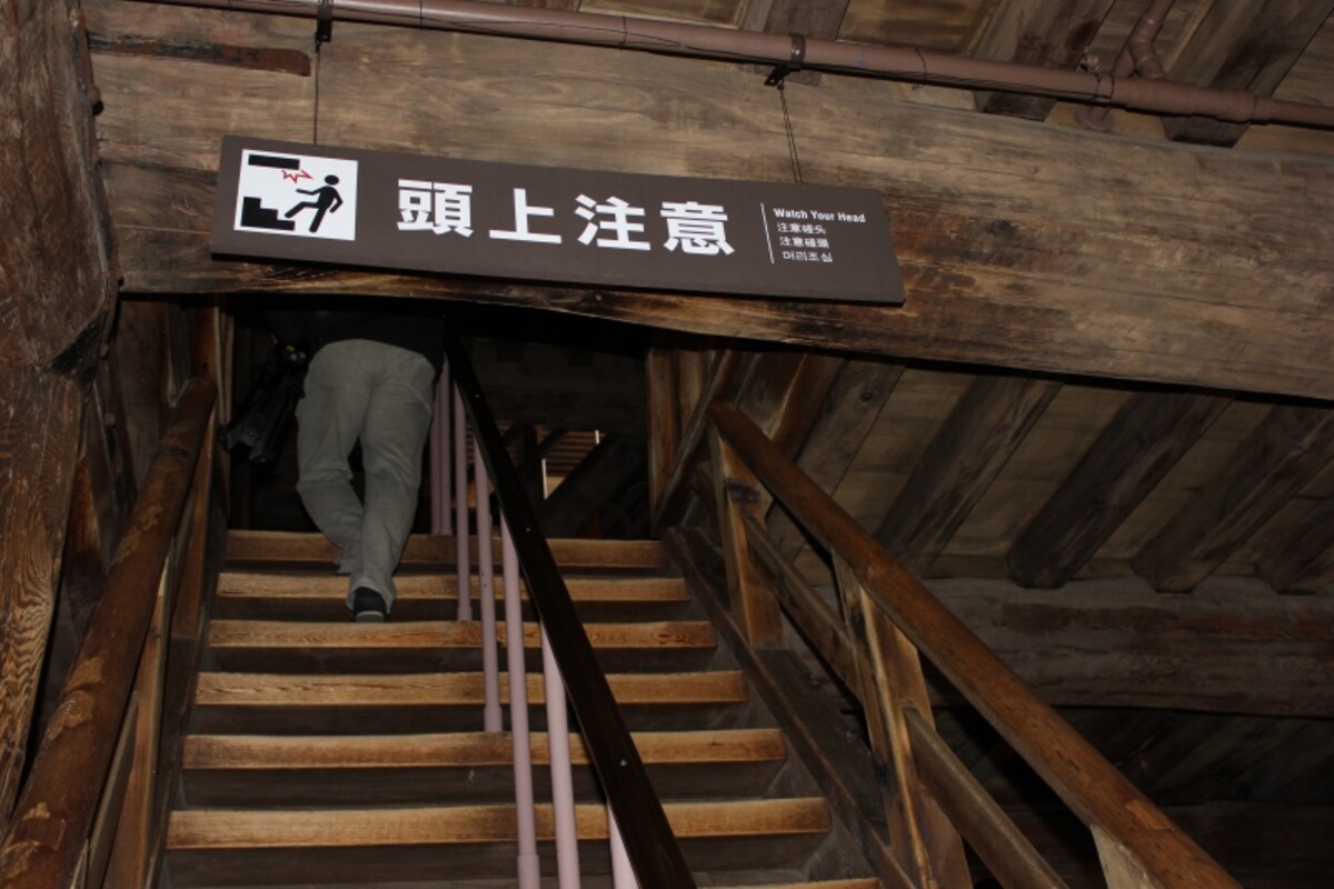 姫路城階段