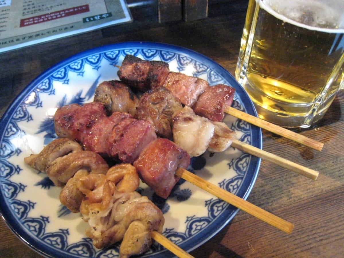 いせやのもつ焼き