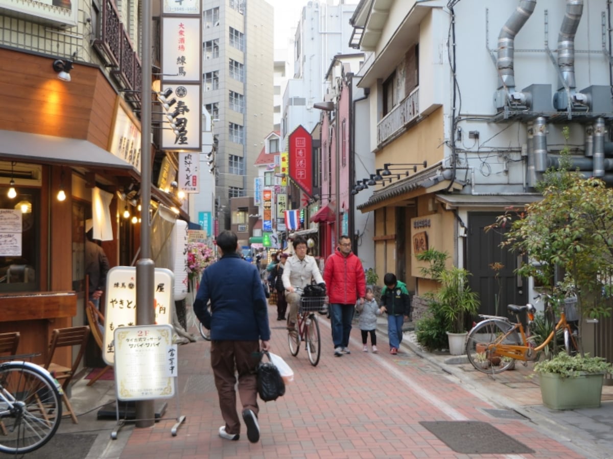 練馬の飲食店街
