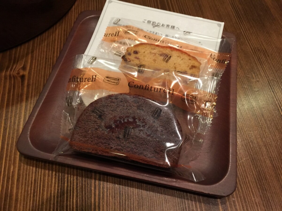 部屋のお菓子