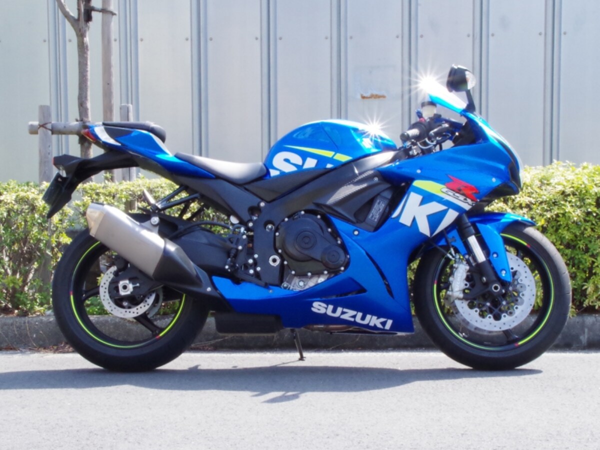 GSX-R600サイドビュー
