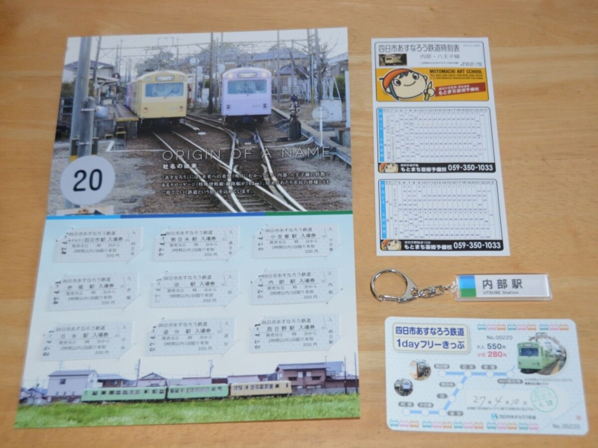 乗車券類やグッズ