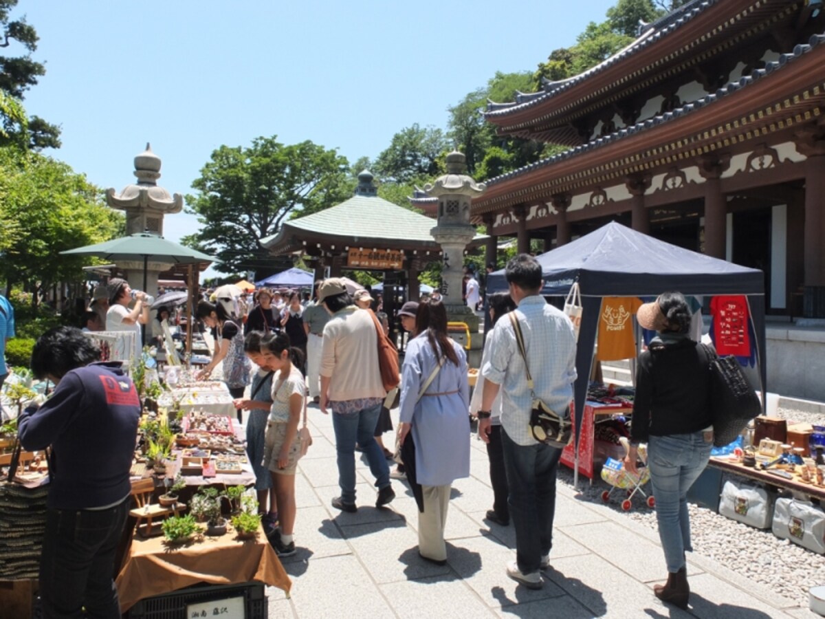 長谷の市(2014年5月開催時の写真)
